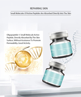 Sérum pour la peau en marque privée, peptide de cuivre bleu lyophilisé, essence réparatrice et revitalisante, crème hydratante pour le visage, ensemble de soins de la peau