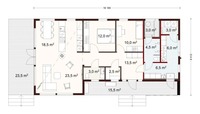 Villa préfabriquée moderne de style européen, station de villégiature élégante pour les ménages avec un faible coût énergétique et un assemblage rapide.