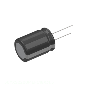 ตัวเก็บประจุแบบ Through Hole รุ่น 50YXS2200MEFC18X31.5  ชนิด CAP ALUM ความจุ 2200 ไมโครฟารัด ค่าความคลาดเคลื่อน 20% แรงดัน 50 โวลต์ แบบ Radial - Product Image 1