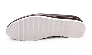 Chaussures en cuir véritable pour hommes de luxe 2022, chaussures habillées décontractées à lacets pour hommes, pour mariage et soirée - Product Image 5