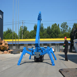 Mini grúa Araña, grúa sobre orugas con estabilizador telescópico hidráulico, grúas pequeñas para espacios estrechos - Product Image 3