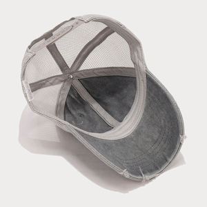 Casquette de baseball tendance été 2024, style délavé, en coton et mesh, pour le sport - Product Image 6