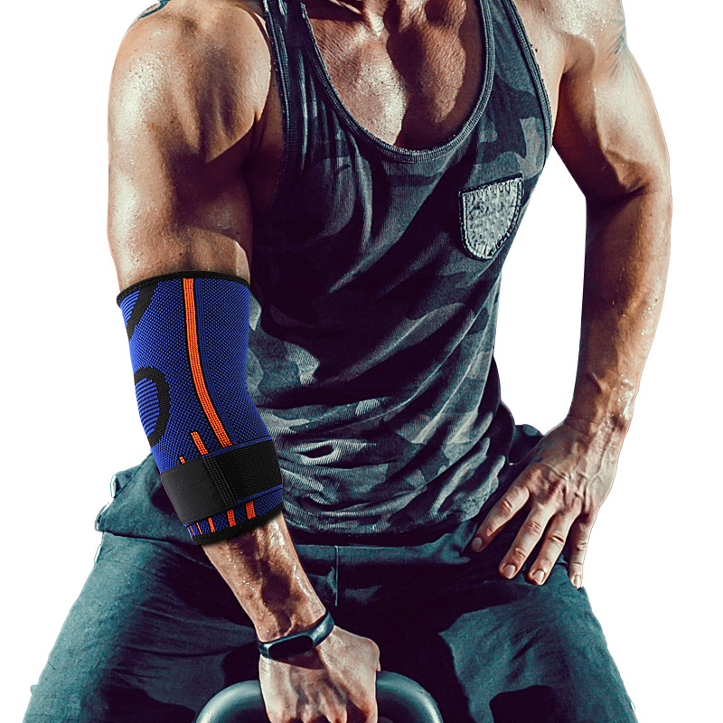 Fascia Elasticizzata Per Gomito (1 Paio) – Supporto Per Avambraccio, Sollievo Dal Dolore Per Tendinite, Gomito Del Tennis E Del Golfista, Artrite, Palestra E Recupero Infortuni