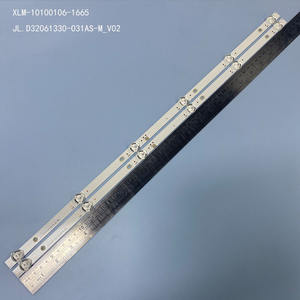 <span class=keywords><strong>JL</strong></span>.<span class=keywords><strong>D32061330</strong></span>-031AS-M_V02 <span class=keywords><strong>JL</strong></span>. <span class=keywords><strong>D32061330</strong></span>-031CS-M_V01 2 ชิ้น 580 มม. 32 นิ้ว แถบไฟแบ็คไลท์ LED สำหรับทีวี - Product Image 5