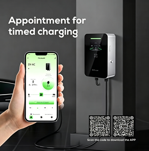 Nouvelle borne de recharge murale Putainen 7-22kW pour véhicules électriques, Type 2 DY IP65, application Tuya, RFID, courant réglable, norme GB - Product Image 3
