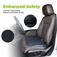 Coussin Orthopédique en Mousse à Mémoire de Forme pour Coccyx – Soulagement de la Douleur, Confort Ergonomique pour Chaise de Bureau et Siège de Voiture, Soutien et Protection du Coccyx