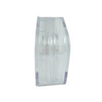 2 pouces de couverture ciel et terre boîte de prothèse dentaire transparente/boîte à membrane en plastique