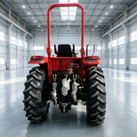 Tractor Diésel de Servicio Pesado de 100 HP con Tracción en las 4 Ruedas y Gran Potencia para Agricultura