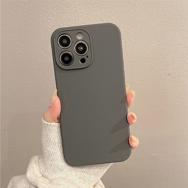 OEM Personalised Soft Mobile Cover Liquid Silicone Wholesale Phone Cases for iPhone XR 11 SE 12 13 Mini 14 15 16 17 Pro Max Plus