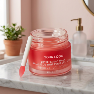 Masque de nuit hydratant pour les lèvres, crème à l'acide hyaluronique en hydrogel, repulpant et nourrissant, fabricant italien, marque privée pour adolescents - Product Image 3