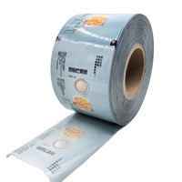 Emballage d'étanchéité Feuille d'aluminium Rouleaux de plastique de qualité alimentaire Pochette d'emballage de collation Sachet Sac Rouleau de film opp
