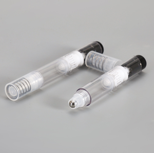 Esencia de plástico para crema de <span class=keywords><strong>ojos</strong></span>, tubo de lápiz con cabeza de bola envuelta, prensa para dormir, 6ml - Product Image 2