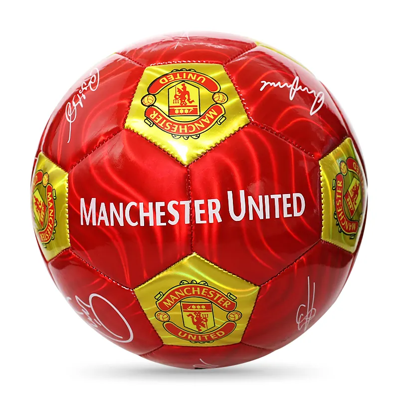 High Quality Soccerball Metallic Football Custom Soccer Ball Size 5