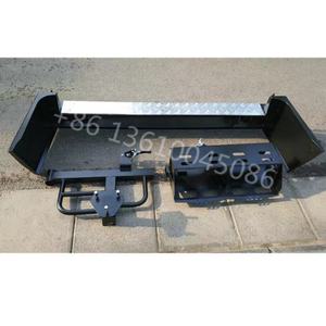 กันชนหน้าสเตนเลสสีดำดัดแปลงใช้สำหรับ Y61ลาดตระเวน - Product Image 6