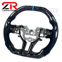 Volant de direction en cuir véritable forgé en fibre de carbone personnalisé pour Hyundai Elantra N I30N I20N Veloster N, accessoires intérieurs de voiture