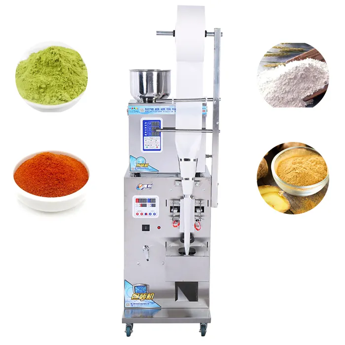 100g chili powder tea powder mixing packing machine good price better price and quality