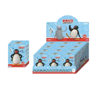 Lot de 8 Boîtes d'Animation en Gros : Peluches Jandoon, Pingu, Mochi, Goofy Moments Series – Boîtes Mystères de Collection pour Jouets et Cadeaux