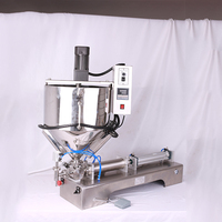 Machine de fabrication de beurre corporel et de remplissage de sauce au beurre d'arachide Remplisseuse de sauce piquante au chocolat