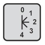 72X72 Panneaux de signalisation Thermoplastique Targh 0 + 4 45 ° X Angle - Product Image 1