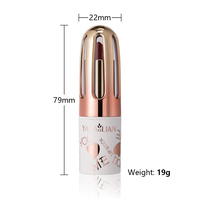 Gloss à lèvres mat en gel, imperméable, longue tenue, anti-taches, hydratant, protection solaire pour femmes, rouge rubis foncé, nude, beige, rose, mauve