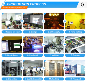 Özel tasarım 3d holografik çıkartmalar çizik kapalı etiket Hologram güvenlik etiketleri ile seri numaraları - Product Image 5