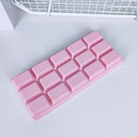 Planche en mousse souple au chocolat à récupération lente, avec goût chocolat, pour la relaxation musicale, jouet de décompression pour étudiants, Littéraire Rouge