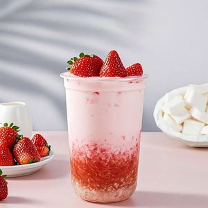 Vaso Desechable Personalizado de Fábrica 90-380/500/700U con Logotipo Impreso, en Forma de U, Transparente, Esmerilado, para Bebidas Frías y Calientes, con Tapa - Product Image 2