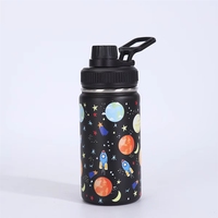 Nouvelle Tasse Isotherme Cartoon Mignonne en Acier Inoxydable 304/201, Isolation Thermique 12-24h, Compatible Eau Bouillante