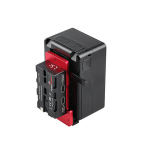 Adattatore di Alimentazione DC Alvins da NP-F a V-Mount con Display e USB-C PD 36W per F550/F750/F970 Serie <span class=keywords><strong>L</strong></span> Atomos - Product Image 3
