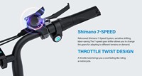 Homologué CE 48V 1000W NLX B4 Streetbike pour adultes Longue portée Grande puissance 40-60 km/h