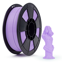 Filamen Printer 3D ZIRO Manufacturer OEM Lavender 1.75mm 1kg/roll PLA Pro Filamen Printer 3D PLA Filamen 3D