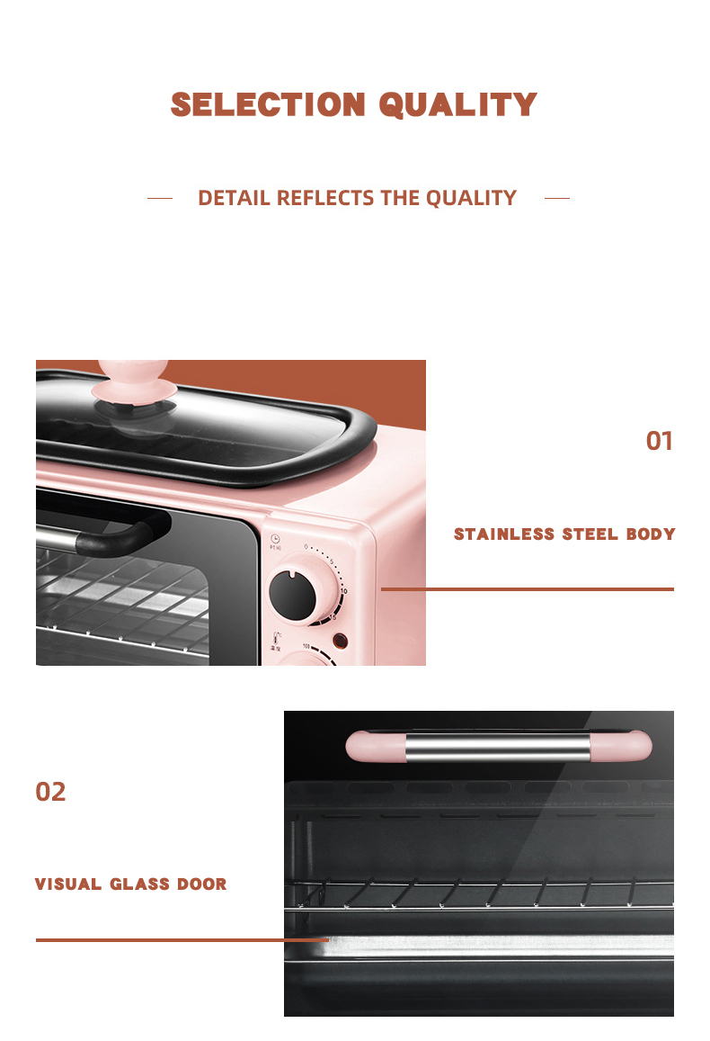 Commercial Baking Home Kitchen Appliances Spare For Electric Oven Commercial Bakery Cooker With Pizza Mini Electric Oven
