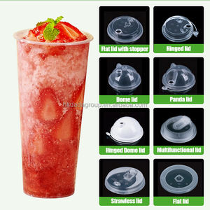 Vasos de PP de Grado Alimenticio de 12oz, 16oz y 24oz, con Logotipo Personalizado Impreso al por Mayor, 90mm de Diámetro, para Bebidas Calientes/Frías - Product Image 6