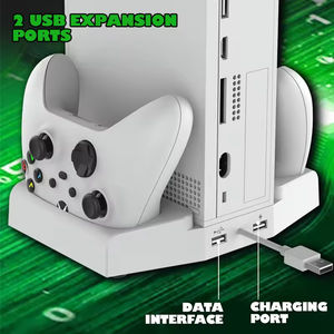 For Xboxes With Dual Battery Pack <b>Cooler</b> <b>Fan</b> IPEGA PG-XBS012 Vertical Stand Charging Dock for Xboxes Console Cooling <b>Fan</b> - Product Image 5
