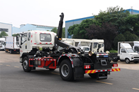 Camion benne à benne basculante Shacman 4x2 diesel hydraulique pour collecte des déchets – Offre spéciale