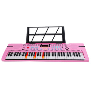 Clavier électronique pour enfants, 61 touches, instrument de musique pour débutants de 3 à 7 ans, piano multifonctionnel avec support et - Product Image 3