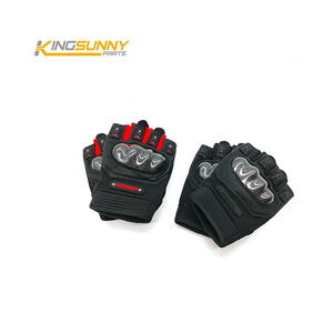 Schutz-Fingerlose Handschuhe Rutschfeste Halbfinger-Handschuhe für Fahrrad Mountainbike E-Bike Elektroroller Schutzhandschuhe - Product Image 5