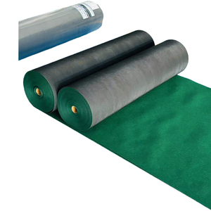 Non-tissé <span class=keywords><strong>feutre</strong></span> arbre paillis anneau épaissi protecteur tapis PlantRound <span class=keywords><strong>Anti</strong></span> <span class=keywords><strong>herbe</strong></span> jardinage tissu couverture contrôle des mauvaises herbes Roo - Product Image 2