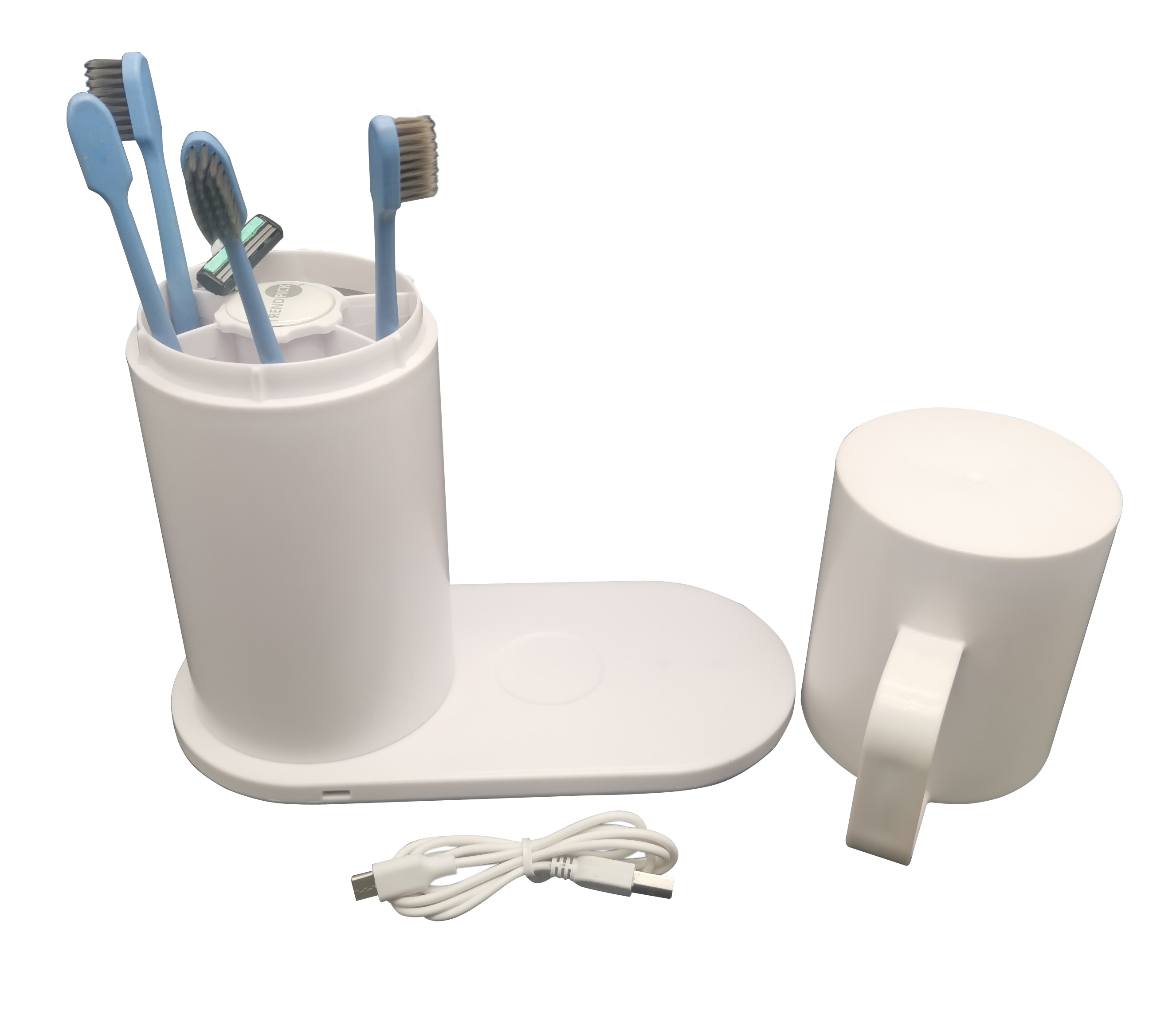 Корейский дизайн, стерилизатор зубной щетки UVC, разъем Tpye C, стерилизатор зубной щетки