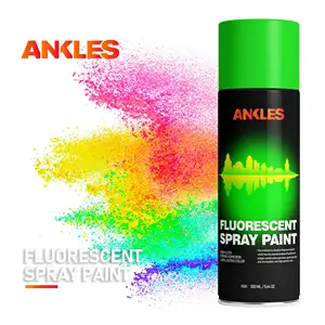 ANKLES high quality yellow acrylic graffiti fluorescent spray paint