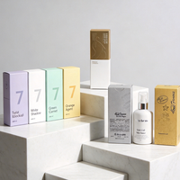 Boîte en papier pliable personnalisée avec impression de logo, étiquette privée, pour produits de beauté, maquillage, crème pour le visage, cosmétiques, soins des cils, soins de la peau, parfums