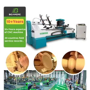 wood working turning lathe for railing/mini cnc lathe machine with high quality and best after sale services