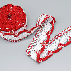 Özel fantezi Vintage dantel Trim şerit DIY ev tekstil konfeksiyon için birden fazla renk tığ dantel Trim - Product Image 5