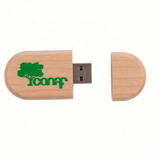Memoria USB de Madera Personalizada de Alta Calidad de 8GB, Regalos Promocionales Empresariales - Memoria USB Tipo Bolígrafo - Product Image 4
