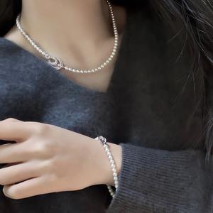 Collar de Perlas Naturales de 4-5 mm para Xiaomi Baby, Estilo Simple y Multiusos, Nuevo Producto de Zhizhen - Product Image 3