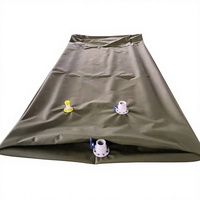 Réservoir de carburant diesel et pétrole brut pliable, portable, en TPU durable, sur mesure, 500L