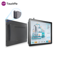Diseño de refrigeración sin ventilador, PC con pantalla táctil industrial PCAP de 15 y 17 pulgadas para talleres químicos