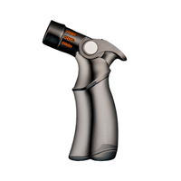 Usine Big Classic Cigarette Butane Allume-cigare Coupe-vent Butane Jet Big Cigar Gun Torch Briquet