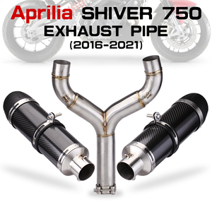 <span class=keywords><strong>Aprilia</strong></span> <span class=keywords><strong>SHIVER</strong></span> <span class=keywords><strong>750</strong></span> Racing Performance Échappement Emplacement d'origine Silencieux de moto à enfiler État neuf - Product Image 2