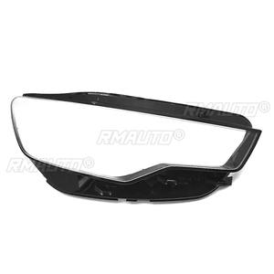 Pour Audi A6L C7 2012-2015, boîtier de phare avant gauche et droit, éclairage diurne LED, coque arrière, base, couvercle de lentille de phare avant LED - Product Image 6